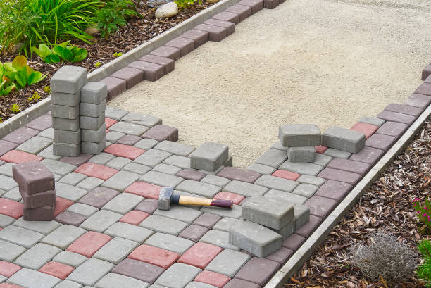 Residential Paver Driveway in Badin, NC